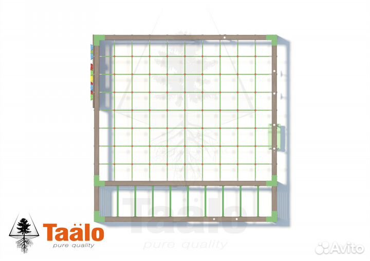 Детский спортивный комплекс Taalo S 6.2