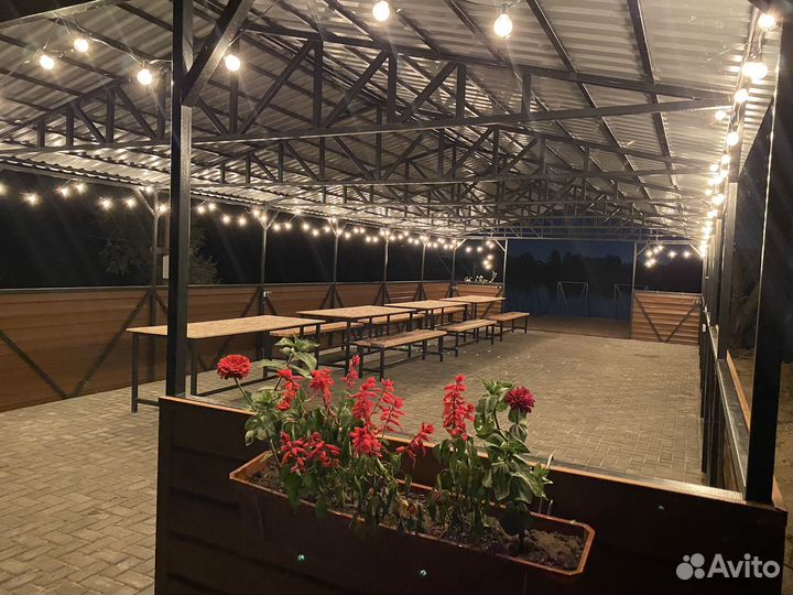 Аренда беседки у воды