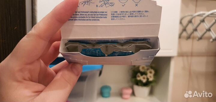 Линзы контактные acuvue oasys -1,5 и -1