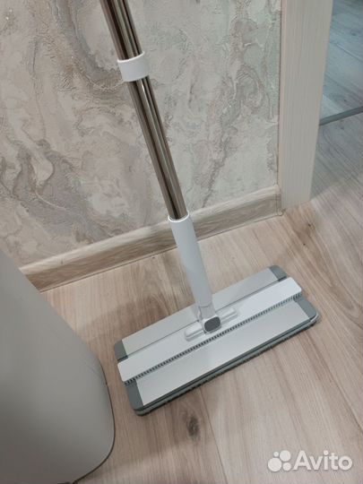 Швабра с ведром и отжимом новый