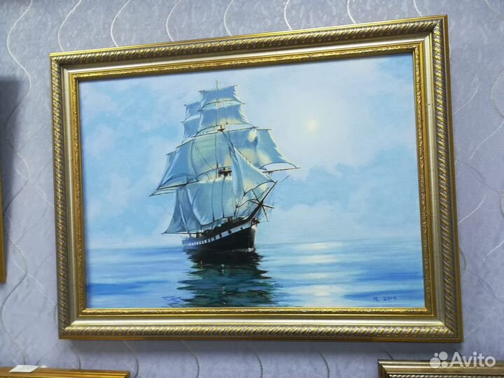 Картина маслом на холсте 