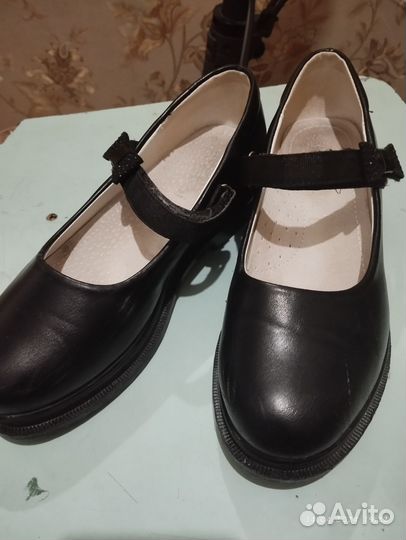 Туфли для девочки школьные
