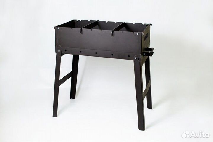 Складной мангал разборный на 8 шампуров