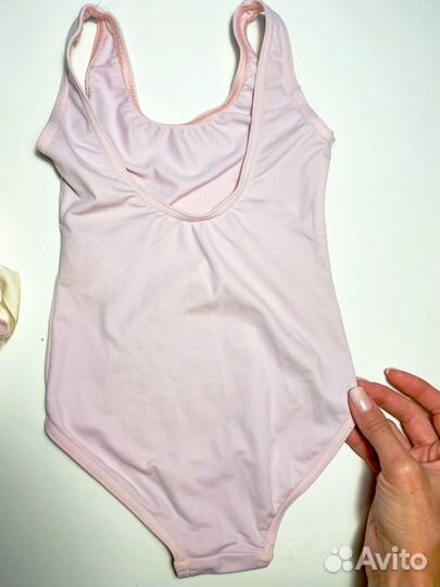 Купальник Grishko розовый юбка балетки Grishko