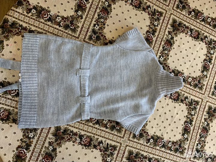 Жилетка серая 6-8 лет