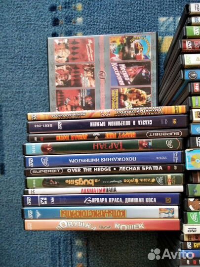 Dvd диски для детей мультфильмы и фильмы+ двд плее