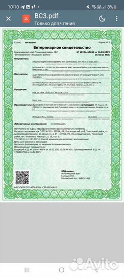 Сухой корм для собак