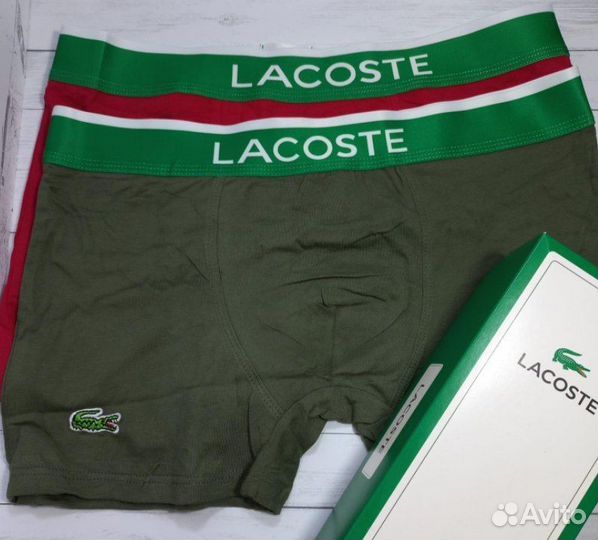 Трусы мужские Lacoste боксеры