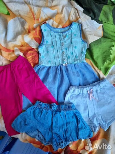 Вещи пакетом на девочку