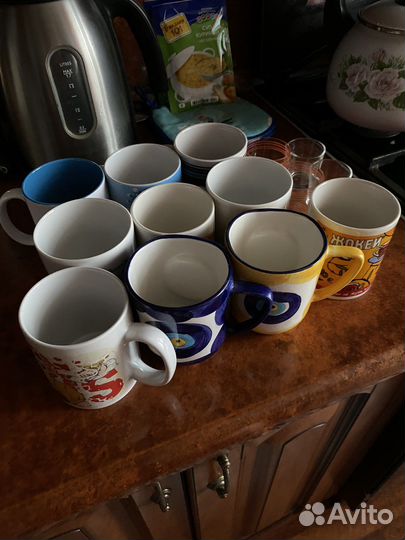 Кружки, пивные бокалы, стопки