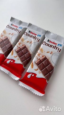 Шоколад kinder country объявление продам
