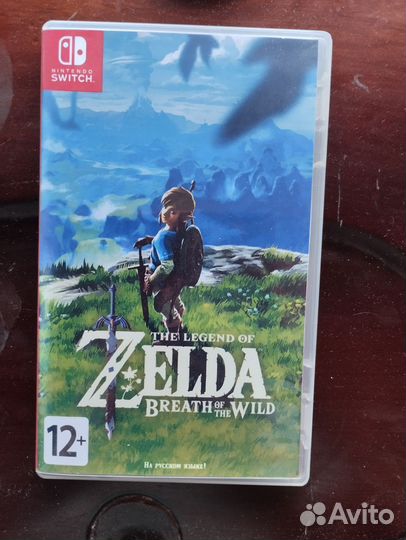 Картридж Zelda breath of the wild