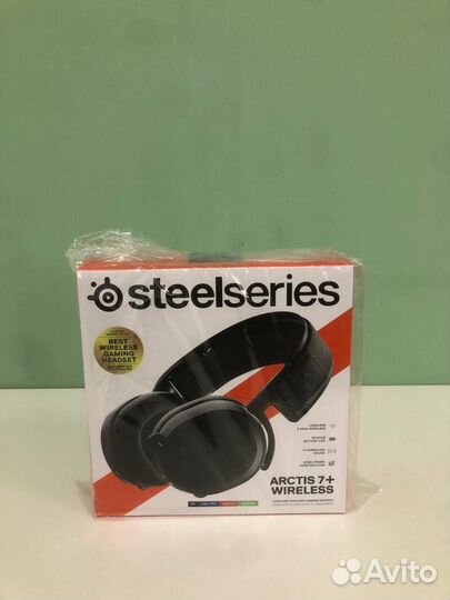 Steelseries Arctis 7 + Wireless Black новый
