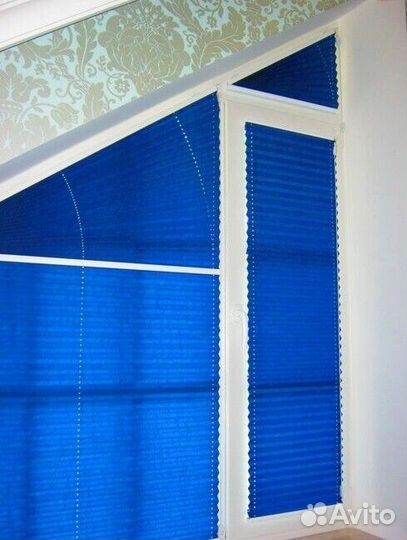 Шторы плиссе и гофре на окно