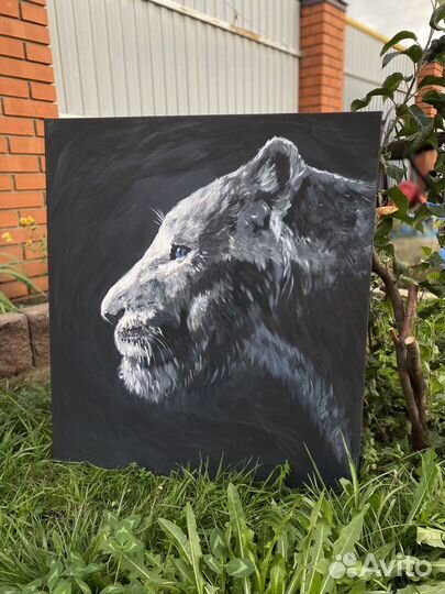 Картина Львица