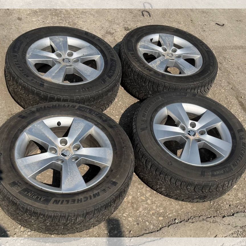 Литые диски Skoda 6.5×R16 5×112