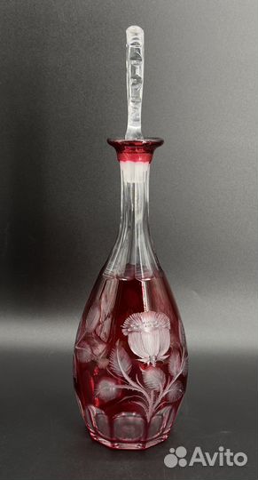 Роскошный хрустальный графин 