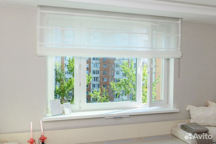 Римские шторы Коричневые RAL9187