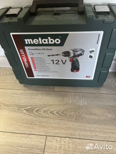 Шуруповерт metabo powermaxx bs 12