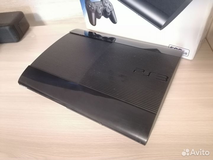 PS3 500gb+2геймпада, много игр