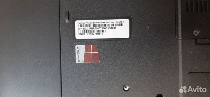 Ноутбук Packard Bell TV11CM-84508 G75 Mnks