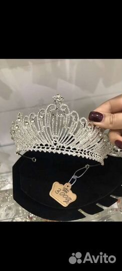 Свадебная бижутерия диадема