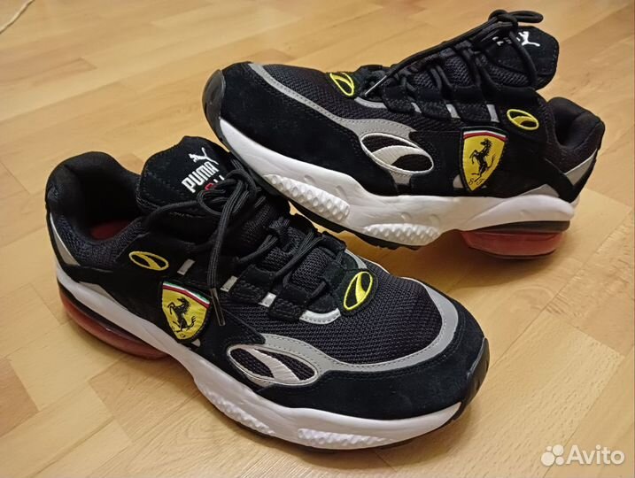 Кроссовки Puma Ferrari Cell Venom Black 47размер