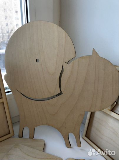 Деревянные основы заготовки для творчества