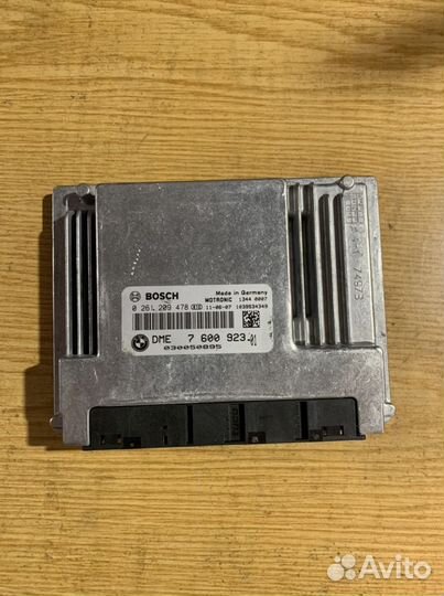 Блок управления двигателем Dme bmw 5 N62