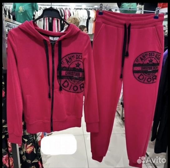 Christian dior костюм яркий