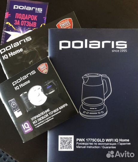 Умный электрический чайник Polaris IQ