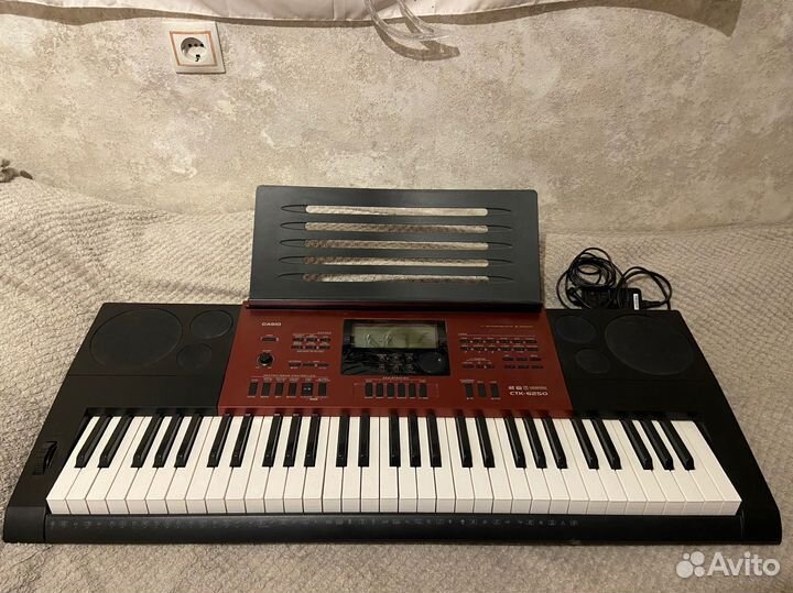 Синтезатор casio ctk 6250