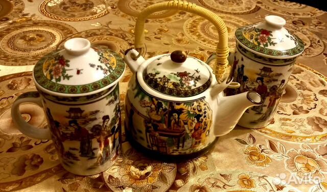Чайник заварочный китайский фарфор