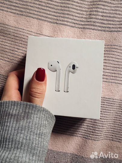 Беспроводные наушники apple airpods 2