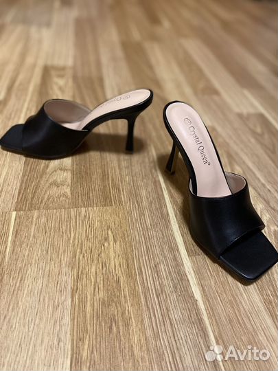 Мюли на каблуке 37