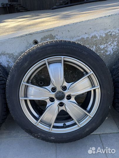 Диски R16 Volkswagen + резина Hankook зимняя