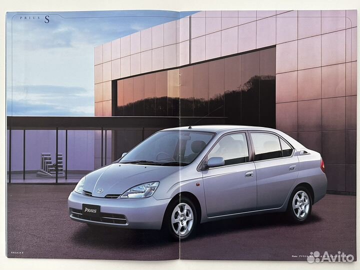 Дилерский каталог Toyota Prius 2000 Япония