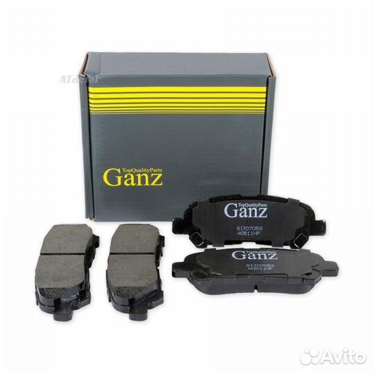 Колодки задние toyota Highlander 2007-2011 GIJ0706