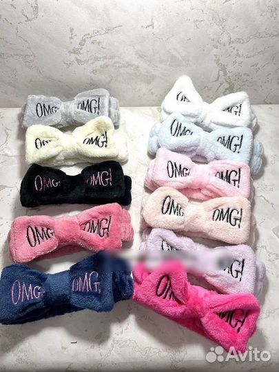 Повязки на голову для макияжа OMG