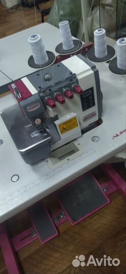 Оверлок Aurora A-700DE-4 четырехнитка, прям.привод