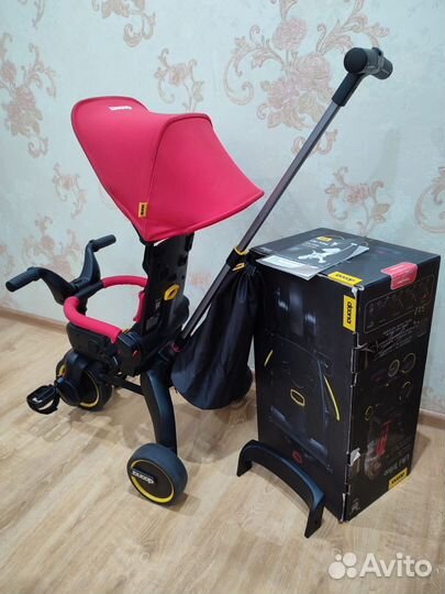 Складной велосипед Doona Liki Trike S3 Flame Red