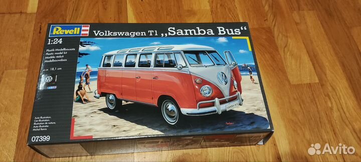 Модель для сборки Т1 Samba Bus Revell 07399