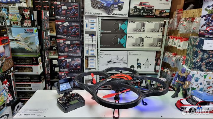 Радиоуправляемый квадрокоптер WLToys V393FPV RTF