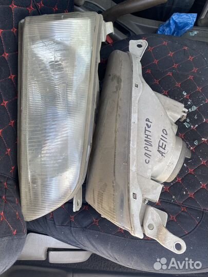 Фары toyota sprinter 110