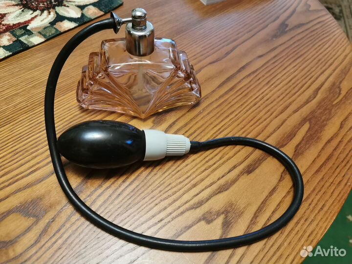 Флакон с распылителем груша для духов СССР винтаж