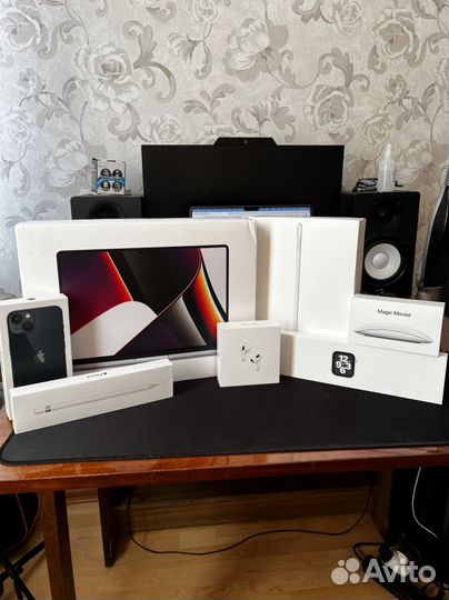 Коробка от apple