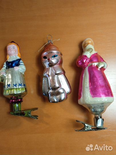 Елочные игрушки СССР