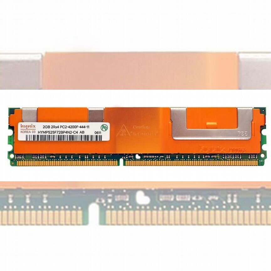 [HYMP525F72BP4N2-C4] Оперативная Память Hynix 2gb Hymp525f72bp4n2-C4