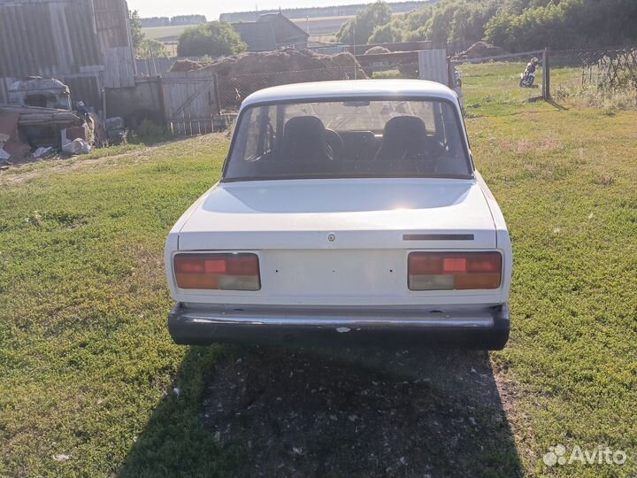 ВАЗ 2107 1.5 МТ, 1995, 100 000 км