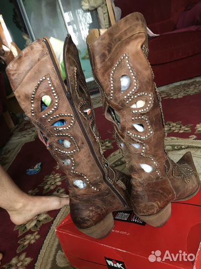 Сапоги казаки